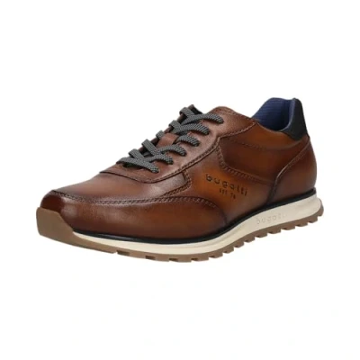 Imagen de bugatti Zapatos de negocios para hombre, con cordones, Cognac 6300, 41 EU