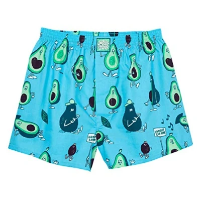 Imagen de Lousy Livin Calzoncillos bóxer de aguacate, azul, M