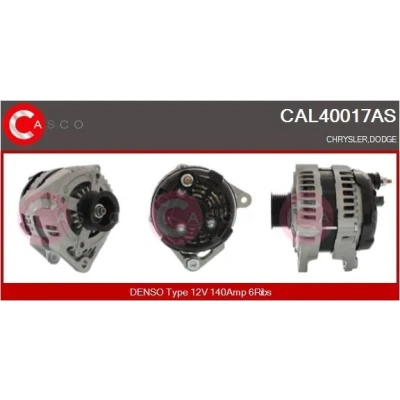 Imagen de CASCO CAL20156AS Alternador 12V 100A OPEL: Corsa C Hatchback, Combo Tour, Meriva A Monospace