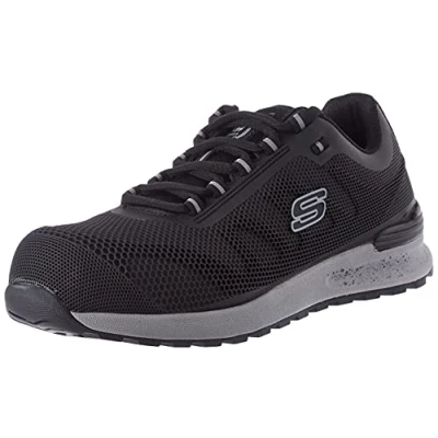 Imagen de Skechers BULKLIN BRAGOO, Zapatillas para Hombre, Black KPU + Mesh, 39 EU