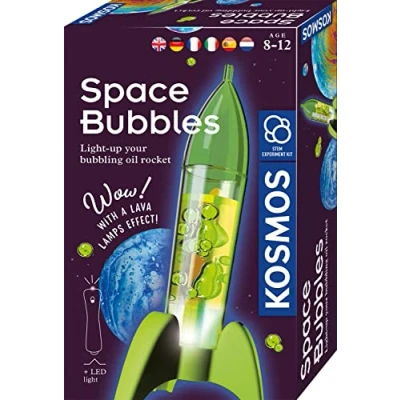 Imagen de KOSMOS 616786 Space Bubbles Mini misiles de Lava, Juego experimentación para niños con Instrucciones en Varios Idiomas (DE, EN, FR, IT, ES, NL)