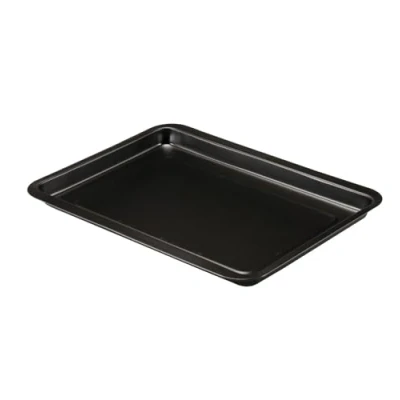 Imagen de Barazzoni, Bandeja rectangular de 37 x 26 cm, acero al carbono, antiadherente, fabricada en Italia