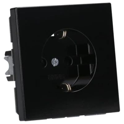 Imagen de JUNG LS 1520 KI SW Tipo F Negro Caja de tomacorriente registradora