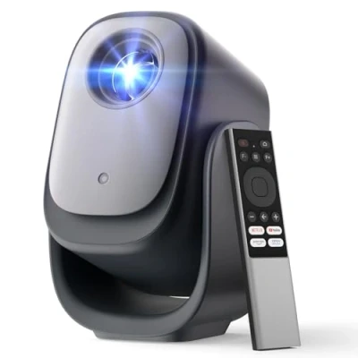 Imagen de Proyector Dangbei N2mini con Soporte Ajustable, Licencia Oficial de Netflix, 1080p Nativo, Dolby Audio, Wi Fi 6 y Bluetooth 5.2, Enfoque automático, corrección automática distorsión Trapezoidal.