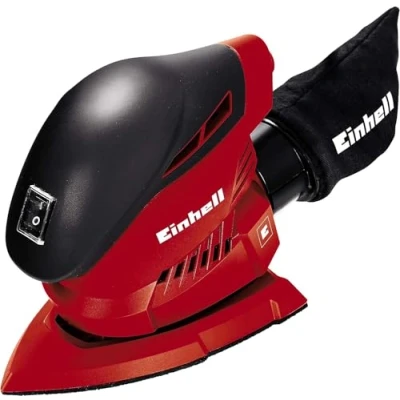 Imagen de Einhell Multilijadora TH OS 1016. 100 W, 24.000 1/min de velocidad oscilación, agarre suave, bolsa filtro, extracción polvo, incluye 1 pieza papel lija