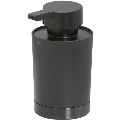 Imagen de Tiger Tune Dispensador de jabón independiente 180 ml Metal Negro cepillado /