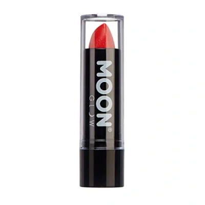 Imagen de Moon Glow Lápiz labial con brillo UV de neón color brillante Brilla bajo los rayos Rojo 1 Unidad (Paquete 1)