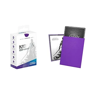 Imagen de Ultimate Guard Katana Sleeves Standardgröße, Violett (100) Fundas para Tarjetas, Color Morado, estándar (UGD010923HEO)