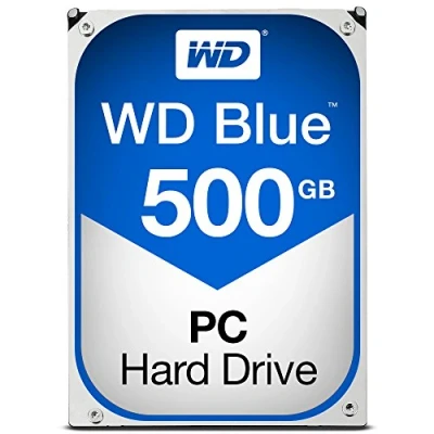 Imagen de WD Blue Disco Duro para Ordenadores de sobremesa 500 GB (5400 RPM, SATA a 6 GB/s, 64 MB caché, 3,5&quot;)