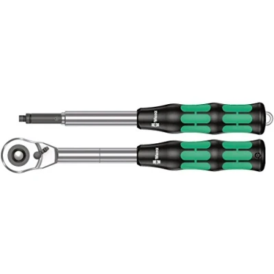 Imagen de WERA 05004095001 Juego Zyklop Hybrid carraca con barra de prolongación