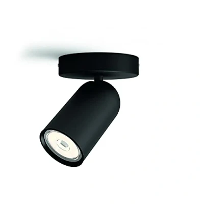 Imagen de Philips myLiving PONGEE black LED Spot light Punto de luz (Foco superficie, GU10, 1 bombilla(s), LED, 220 240 V, Negro)