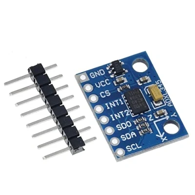 Imagen de DollaTek ADXL345 Módulo de inclinación Digital 3 Ejes Gravedad para Arduino GY 291