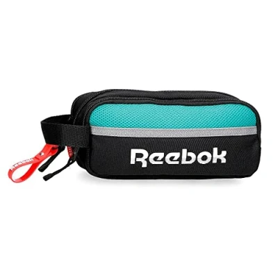 Imagen de Reebok Andover Estuche Triple Negro 22x10x9 cms Poliéster