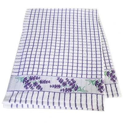 Imagen de Samuel Lamont &amp; Sons Poli dri Paño de Cocina Jacquard Color Lavanda, tamaño 50 cm x 70 cm, 100% algodón, Ultra Absorbente y súper Suave, Lavable a máquina, Morado, Talla única