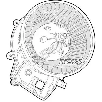 Imagen de DENSO DEA17001 Ventilador de Calefacción para vehíc. con volante a la izquierda MERCEDES BENZ: CLK Coupé, Cabrio