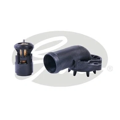 Imagen de GATES TH14780K2 Termostato, refrigerante 80 con juntas carcasa (cárter) VOLKSWAGEN: Polo IV Hatchback, III Lupo / 3L