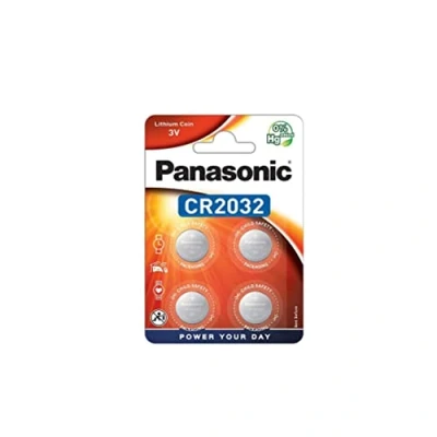 Imagen de Panasonic CR2032 Pila botón de Litio 3V, 225mAh, Blister 4