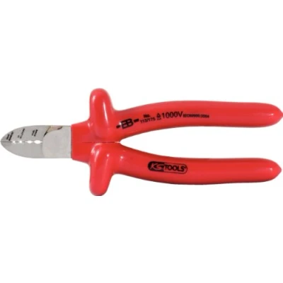 Imagen de KS TOOLS 117.1281 Alicate corte diagonal 27, 175 con función de