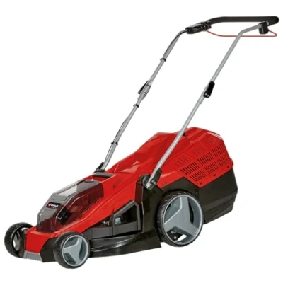 Imagen de Einhell Cortacésped con batería GE CM 36/43 Li M Power X Change (iones de litio, tecnología TWIN PACK, Highwheeler, incl. 2 baterías PXC 4,0 Ah y cargadores rápidos)