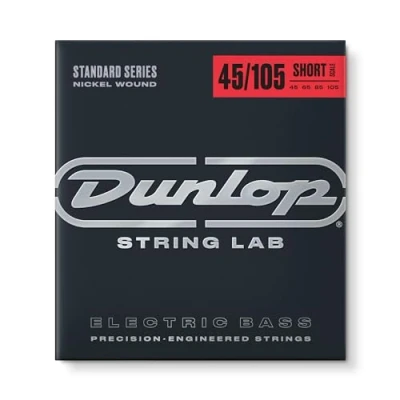 Imagen de Dunlop DBN45105S Juego de cuerdas para bajo (4 unidades, mediano, escala corta)