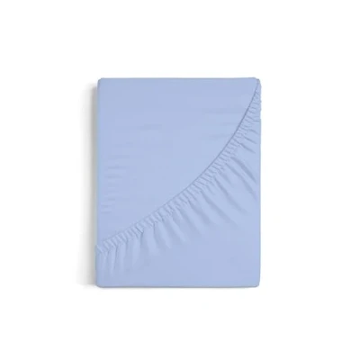 Imagen de Burrito Blanco Sábanas bajeras 150x190/200 cm Cama de 150 cm(+ Medidas Disponibles) Tejido Algodón 100% Diseño A8 Azul
