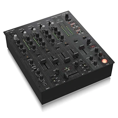 Imagen de Behringer PRO MIXER DJX750 Mezclador de DJ profesional 5 canales con efectos digitales avanzados y contador BPM
