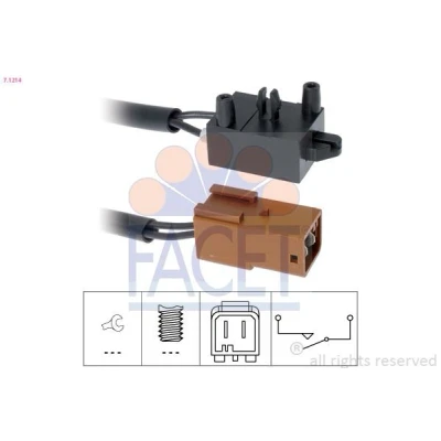 Imagen de Conmutador, accionamiento embrague (control crucero) FACET 7.1214