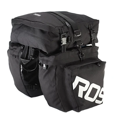 Imagen de Docooler 3 en 1 multifunción Carretera MTB Bicicleta de montaña Bolsa alforja Asiento Trasero Maletero