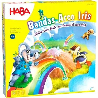 Imagen de HABA 306179 Bandas Arco Iris, Juego de estimación distancias. Más 4 años