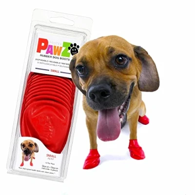 Imagen de Pawz Dog Botas para perros Rojas