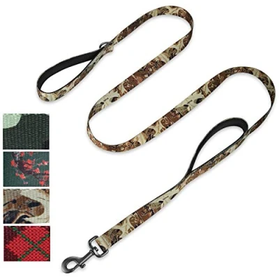 Imagen de Hyhug Correa Pets Two Handles (Camuflaje Forestal)