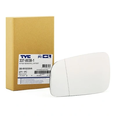 Imagen de TYC 337 0038 1 Cristal de Espejo izquierda VOLKSWAGEN: Golf 4, Passat B5 GP Berlina, SEAT: Leon I Hatchback, Ibiza 2