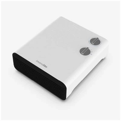 Imagen de UNIVERSALBLUE Calefactor Eléctrico Pequeño Termoventilador Horizontal 3 Modos de Funcionamiento Bajo Consumo