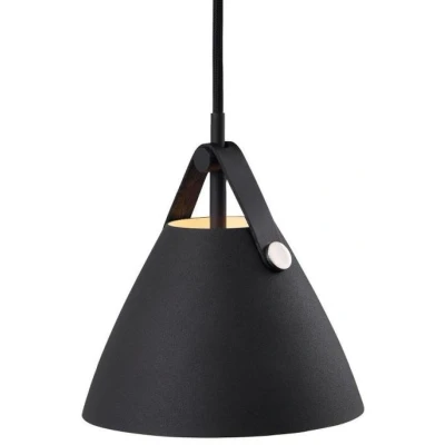 Imagen de DFTP by Nordlux Lámpara colgante Strap, Ø 16,5 cm, negro