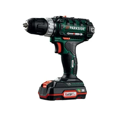Imagen de Taladro atornillador desatornillador inalámbrico con Batería, 20 V, cargador rápido, multicolor