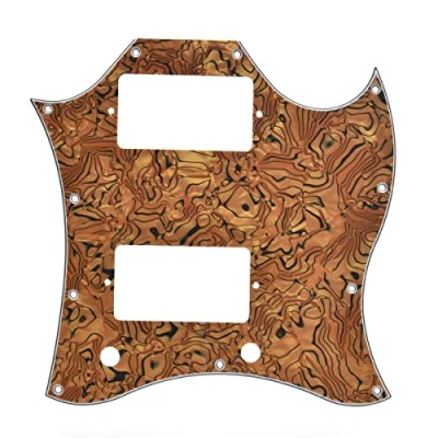 Imagen de Dopro American Standard SG Golpeador de cara completa para guitarra USA Special Tiger Stripe