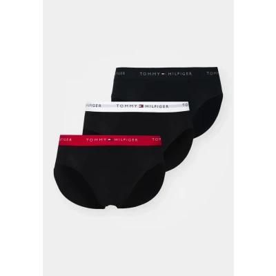 Imagen de Tommy Hilfiger Signature Brief 3 PACK Braguitas, Hombre, Talla: Small, Desert sky/primary red/white