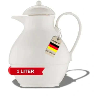 Imagen de Helios Nostalgie Jarra térmica de plástico, Blanco, 1000 ml