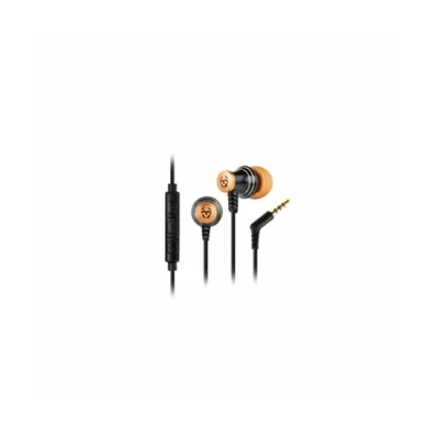 Imagen de KROM Gaming KINEAR Auriculares in Ear, Sonido Stereo, Fabricado en Aluminio, Sistema Push to Talk y micrófono Integrado, PC, PS4, PS5, Nintendo Swith, Smartphones, Tables, Negro