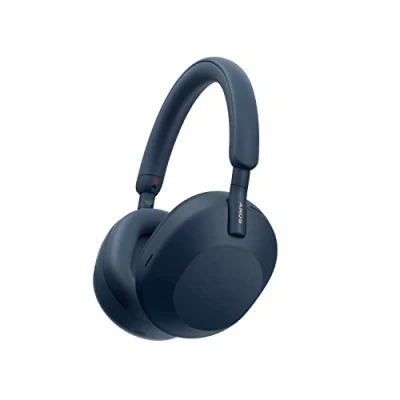 Imagen de Auriculares inalámbricos Sony WH1000XM5L, Cancelación ruido (Noise Cancelling), 30h, Hi Res, Carga Rápida, Con Asistente, Bluetooth, Diadema, Azul