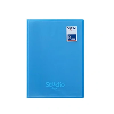 Imagen de Pardo Studio Style Carpeta 50 fundas tapas polipropileno, color azul