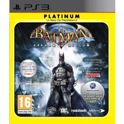 Imagen de Batman Arkham Asylum Platinum Ps3