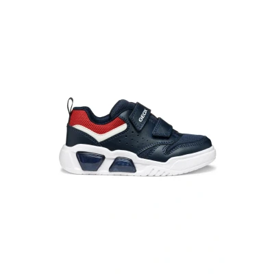 Imagen de Geox J ILLUMINUS Boy A, Zapatillas, Navy/Red, 32 EU