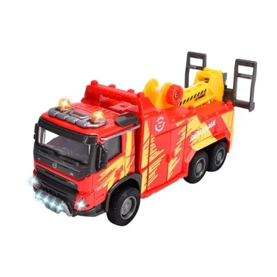 Imagen de Majorette Grand Series Volvo grúa 20 cm (Escala 1/43 ª) Sonidos y Luces, a Partir de 3 años 213743002002