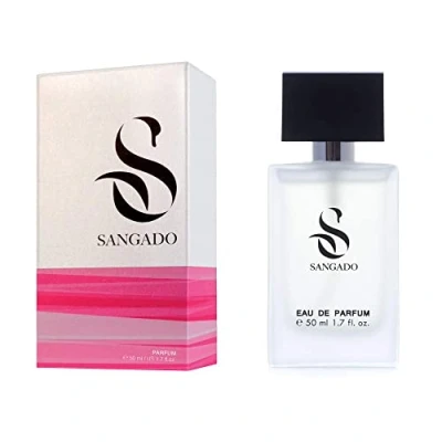 Imagen de SANGADO Dama Decente Perfume para Mujeres, Larga Duración de 8 10 horas, Olor Lujoso, Oriental Floral, Francesas Finas, Extra Concentrado (Parfum), Spray 50 ml