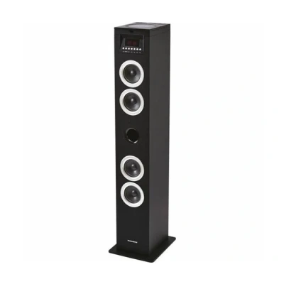 Imagen de THOMSON DS120CD Torre Multimedia (Sistema 2.0, Reproductor de CD, Bluetooth, 60 W, Pantalla LED, USB, Ranura SD) Negro