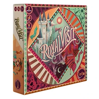 Imagen de Iello, Royal Visit, Board Game, Ages 8+, 2 Players, 20 mins Minutes Playing Time