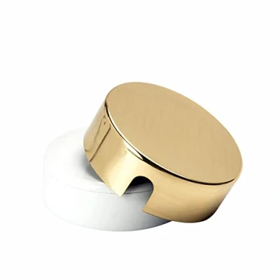 Imagen de Caja de conexiones para dosel, roseta, latón brillante, cubierta dorada (latón)