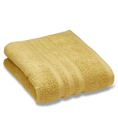 Imagen de Catherine Lansfield Zero Twist Par de paños para Cara, Color Ocre