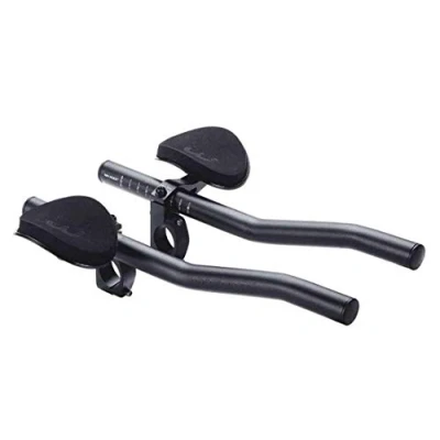 Imagen de BBB Cycling Manillar de bicicleta Aerolight Apoyabrazos acolchados con espuma Práctico mecanismo sujeción Longitud extensión ajustable 22,2/31,8 mm